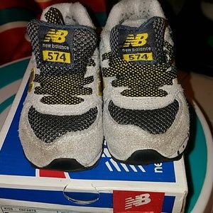 Worn suede 5c toddler New Balance sneakers